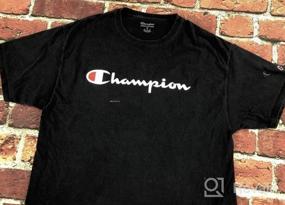 img 5 attached to Champion Classic Graphic Black Men's Clothing and Active Wear
