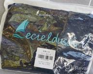 img 1 attached to Stay Protected In The Water With Lecieldusoir Women'S UPF 50+ Swim Shirt review by Justin Fletcher