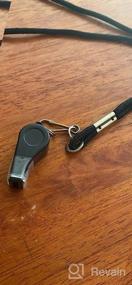 img 6 attached to Hipat Whistle, 2 Packs Plastic Sports Whistles With Lanyard, Loud Crisp Sound Whistle Ideal For Coaches, Referees, And Officials