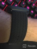img 1 attached to Trendy And Durable Rubber Apple Watch Bands In Various Colors And Sizes For Series 5 4 3 2 1 review by Wade Brooks