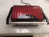 img 2 attached to Sandwich maker Kitfort KT-1609 Panini Maker, red review by Edyta Anna Ensztejn ᠌