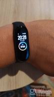 img 1 attached to Smart Xiaomi Mi Smart Band Bracelet 4 NFC RU, black review by Abhey Singh ᠌