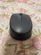 img 1 attached to Logitech M170 Wireless Mouse: 🖱️ Optical Tracking, 12-Month Battery, for PC/Mac/Laptop, Black review by Adisorn PK ᠌
