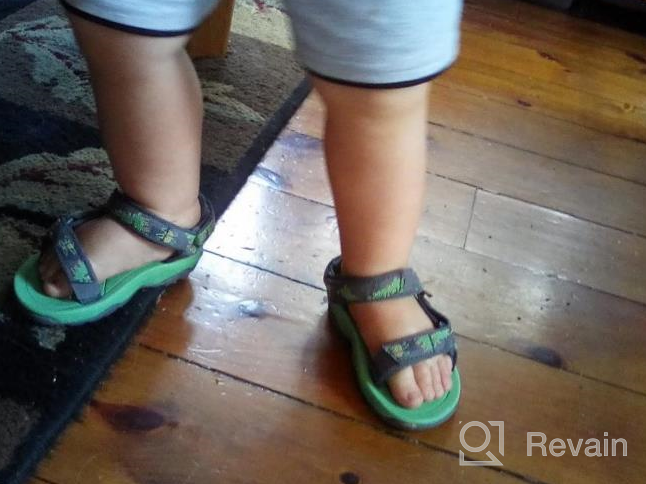 img 1 attached to 👟 Teva Sport Sandal Indigo Unisex Boys' Shoes: Ultimate Comfort and Versatility review by Tay Cassanova