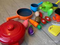 img 1 attached to Get Your Little Chef Ready To Cook With GILOBABY Kitchen Playset – Perfect Birthday Gift For Kids Age 2-5! review by Loud Forrest
