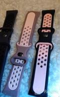 img 1 attached to Maledan Advanced Waterproof Dressy Sport Band For Fitbit Versa 3 And Sense Smart Watches - Perfect Replacement For Women And Men review by Jimmy Breaux