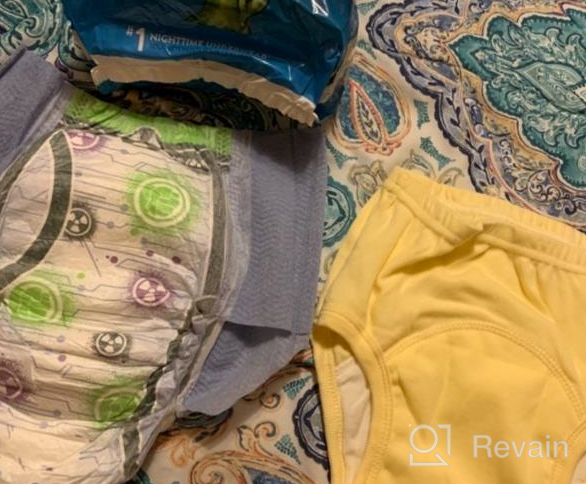 img 1 attached to Kids' Potty Training Underwear: Cotton Interlined Pants For Toddlers - 3-Pack For Girls And Boys By Enfants Chéris review by Julia Cano