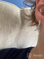 img 1 attached to Stunning WINNICACA S925 Sterling Silver Ear Climbers Earrings With Hypoallergenic Opal For Women review by Nataly Collins