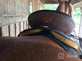 img 4 attached to ECP All Purpose Correction Saddle Pad With Memory Foam Pockets: Comfort For Your Horse