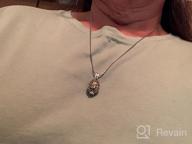 картинка 1 прикреплена к отзыву Ожерелье с подвеской в форме цветка лотоса для хранения праха от Lisa Hall