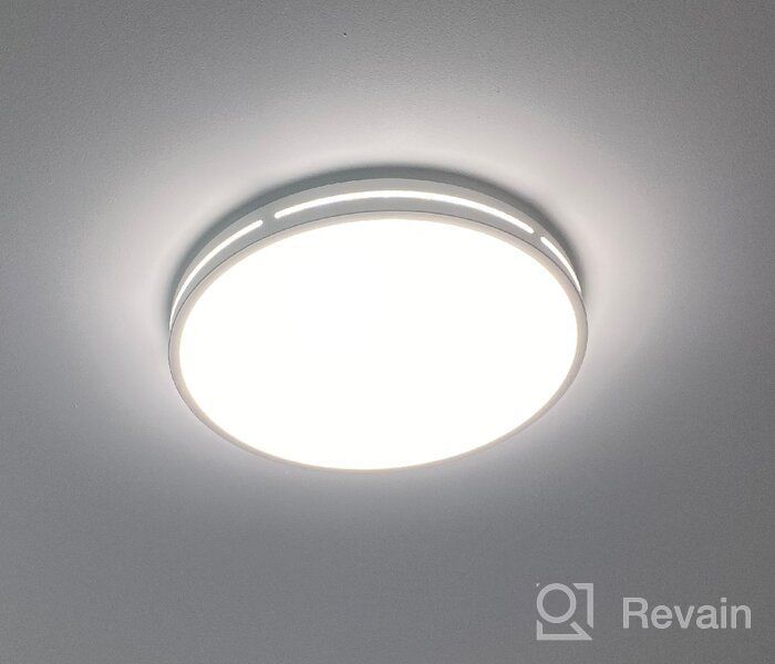 img 2 attached to 💡 Yeelight LED Jade Ceiling Light Mini 350 (Star Trail), 24W, White Armature and Shade review by Barbara Mlonka ᠌