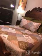 картинка 1 прикреплена к отзыву Twin Size Travan Reversible Quilt Set With 2-Piece Soft Bedspread Coverlet And Sham Oversized Bedding от Melvin Belton