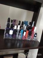 img 1 attached to 5-Layer Acrylic Nail Polish Organizer - Holds Up To 60 Bottles Of Essential Oils & Jewelry Makeup! review by Brad Bryant