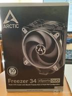 img 1 attached to ARCTIC Freezer 34 eSports DUO - Tower CPU Cooler with BioniX P-Series case fan, 120mm PWM fan, compatible with Intel and AMD sockets - White review by Aditya ᠌