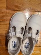 img 1 attached to Stylish Keds Daphne T Strap Sneaker Shoes and Flats for Toddler Girls - Shop Now! review by Stacy Sanders