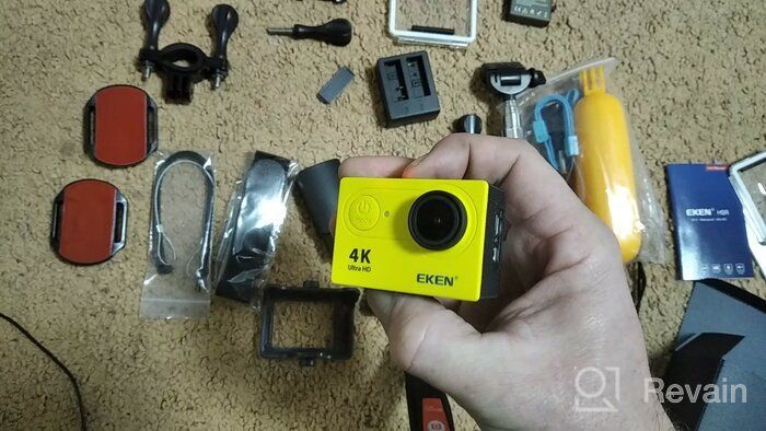 img 3 attached to Action Camera EKEN H9R, 4MP, 3840x2160, 1050 mA h, black review by Ada Duniewska ᠌