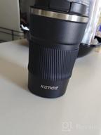 img 1 attached to 12Oz KETIEE Travel Coffee Mug - Spill Proof, Insulated & Reusable W/ Seal Lid - Hot/Ice Tea Compatible! review by Sonny Nevers