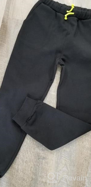 img 1 attached to 🩳 Comfortable Kid Unisex Sweatpants with Pockets - Perfect for Boys' Clothing Collection review by Kyle Larjin