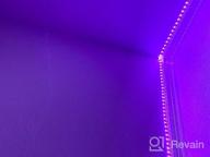 картинка 1 прикреплена к отзыву QZYL RGB LED Strip Lights 150 FT, Music Sync Ultra-Long Room Decoration For Bedroom, Kitchen Party With APP Remote Control от Clinton Delgado