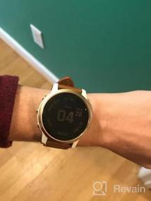 img 8 attached to Обновите стиль своих часов с помощью кожаного гибридного спортивного ремешка OMIU диаметром 22 мм, совместимого с Galaxy Watch 3, Ticwatch Pro, Samsung Galaxy Watch, Gear S3