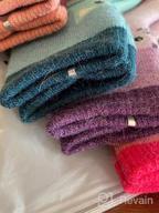 img 1 attached to Winter Warmth for Kids: Children's Wool Solid Color Socks - Thermal Crew Socks 6 Pairs review by Nikki Lewis