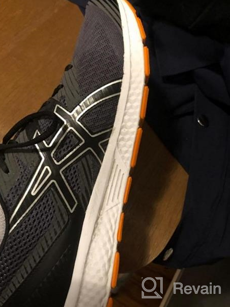 img 1 attached to ASICS Gel1 Shoe: Ultimate Performance in Grey, Black, and Orange for Running Enthusiasts review by Shawn Mortensen