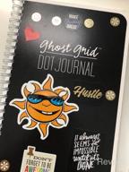 img 1 attached to Ghost Grid Dot Journal By BookFactory: Large 8.5" X 11" Bullet Notebook With 120 Pages - JOU-120-7CW-A(DotJournalNG) review by Robert Abdi