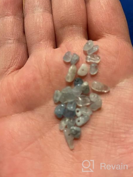 img 1 attached to 420 PCS Mini Natural Chip Stone Beads 3-5Mm - 7 Chakras Gemstones Healing Crystal Loose Rocks For DIY Bracelet Jewelry Making Crafting review by Eric Montgomery