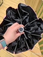 картинка 1 прикреплена к отзыву Compact And Convenient: Windproof Automatic Travel Umbrella With Teflon Coating For Women And Men от Toby Galbraith