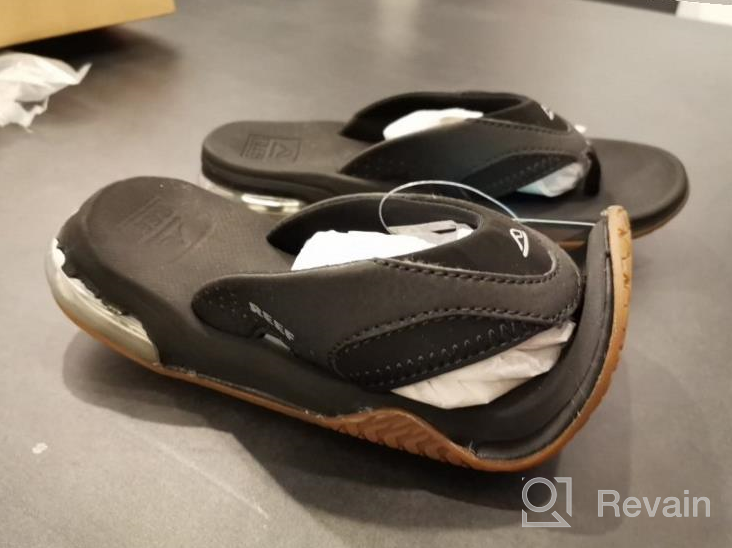 img 1 attached to 👦 Reef Boy's Fanning Kids Sandal review by Jayt Shields