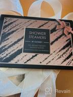 img 1 attached to 6-Pack Aromatherapy Shower Steamers For Self Care - Variety Set Of Lavender, Menthol, Bergamot & Mandarin, Pomegranate & Rose, Grapefruit, Peppermint & Lemongrass (Black Gold) review by Briana Fisher