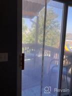 img 1 attached to Upgrade Your Home With A Hands-Free, Pet-Friendly Magnetic Screen Door: Innotree'S Heavy Duty Mesh Curtain Fits Doors Up To 38"X82 review by Michael Shim