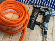 img 1 attached to YAMATIC 100 Ft Hybrid Air Hose With Heavy Duty 300 PSI And Kink Resistance review by Michael Schafer