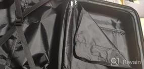 img 8 attached to Жесткий чемодан Merax Carry On Luggage со встроенным замком TSA и колесами, легкие дорожные чемоданы 20 дюймов, 24 дюйма, 28 дюймов (28 дюймов, зеленый)