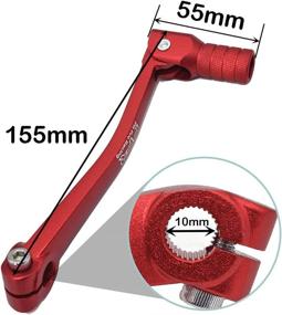 img 4 attached to 🛠️ CNC Aluminum Foldable Gear Shift Lever - Compatible with 50cc, 110cc, 250cc CRF50 XR50 XR CRF Dirt Pit Monkey Bike Motorcycle ATV Quad - High-Quality Accessory