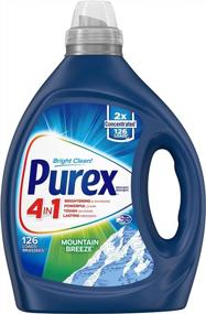 img 3 attached to 2X Concentrated Purex Mountain Breeze Liquid Laundry Detergent, 126 Loads - Ultimate Cleaning Solution