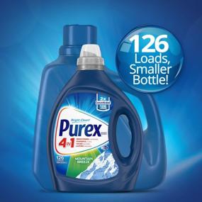 img 1 attached to 2X Concentrated Purex Mountain Breeze Liquid Laundry Detergent, 126 Loads - Ultimate Cleaning Solution
