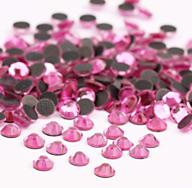 dazzle your projects with beadsland's dark pink crystal hotfix rhinestones in ss10/3mm - 1440pcs/pkg! логотип