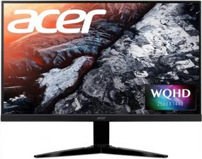 img 4 attached to Acer KG271U Abmiipx 2560X1440 WQHD Monitor: Enhanced Backlit Display, Model UM.HX1AA.A07