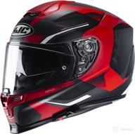 hjc xf 10 0804 0147 05 metallic helmet titanium логотип