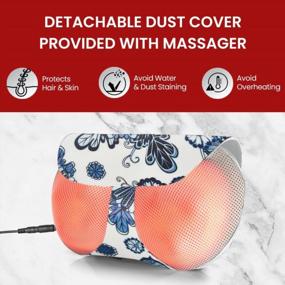 img 2 attached to Relieve Sore Muscles And Pain With Eilison'S 3D Neck Massager With Heat - Perfect Gift For Grandparents, Teachers, And Nurses This Christmas!