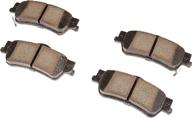 🔥 high-quality acdelco gold 17d1352ch ceramic rear disc brake pad set for optimal performance логотип