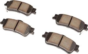 img 3 attached to 🔥 High-Quality ACDelco Gold 17D1352CH Ceramic Rear Disc Brake Pad Set for Optimal Performance