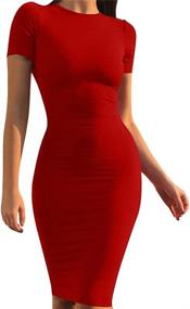 img 3 attached to 💃 Stunning GOBLES Womens Bodycon Dresses: Exquisite Cocktail Attire for Elegant Women's Clothing