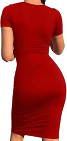 img 1 attached to 💃 Stunning GOBLES Womens Bodycon Dresses: Exquisite Cocktail Attire for Elegant Women's Clothing