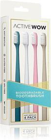 img 4 attached to 🌿 Active Wow Eco-Friendly Biodegradable Toothbrush Set