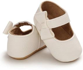 img 2 attached to CAKOPEN Anti Slip Toddler Walking Princess Girls' Shoes ~ Flats