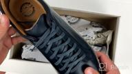 img 1 attached to Men's Fashion Sneakers: Leather Francisco Shoes by Driver Club USA review by Keith Baker