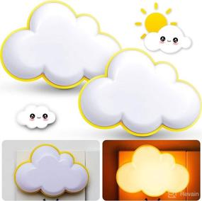 img 1 attached to Nursery Intelligent Nightlight Children Bedroom Lighting & Ceiling Fans