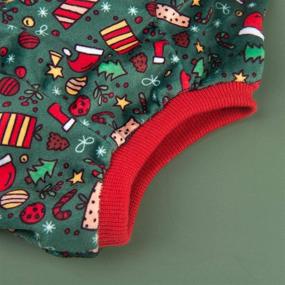 img 2 attached to CuteBone Pajamas Christmas Clothes Shirts Dogs best on Apparel & Accessories